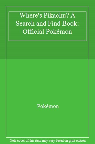 Where pikachu search and - where's, pikachu?