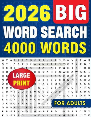Big word search for adults - big,