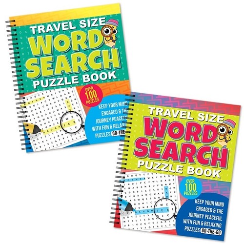 Word search books spiral - word,