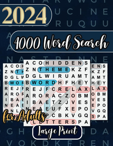 2024 word search for - word, adults