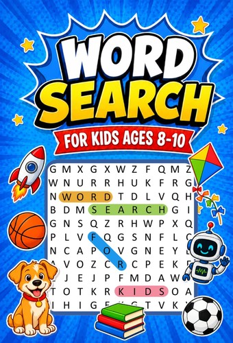 Word search for - kids, ages