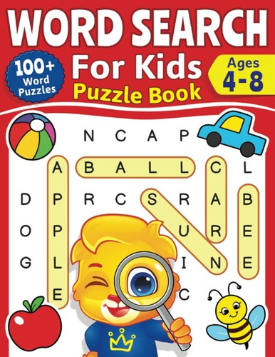 Word search for - word, kids