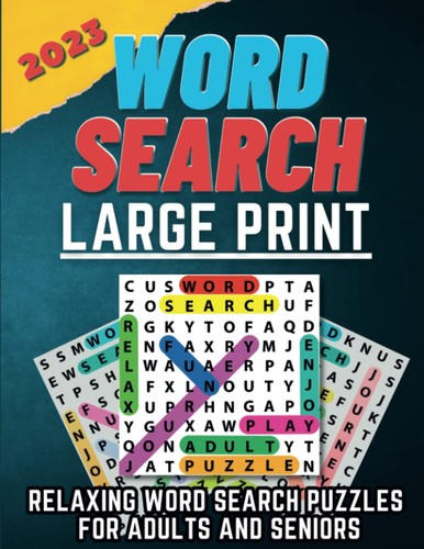 2023 large print - 2023, word