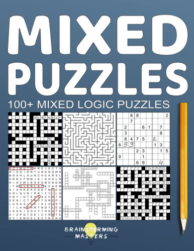 100 mixed logic puzzles - mixed,