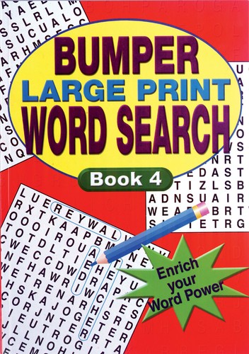 Bumper large print word - print,