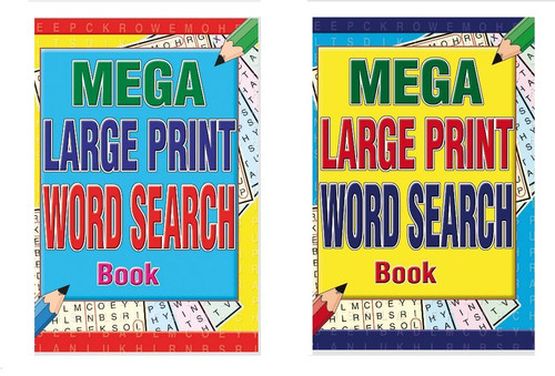 Mega large print - mega,