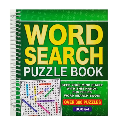 Spiral bound word search - bound,