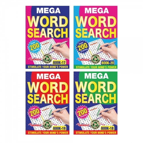 Mega word search book - mega,