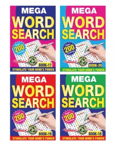 Mega word search puzzle - 4, x