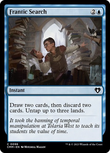 Mtg frantic search - ~,
