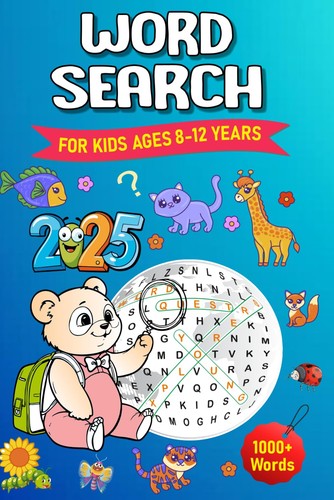 Word search for kids - word, ages