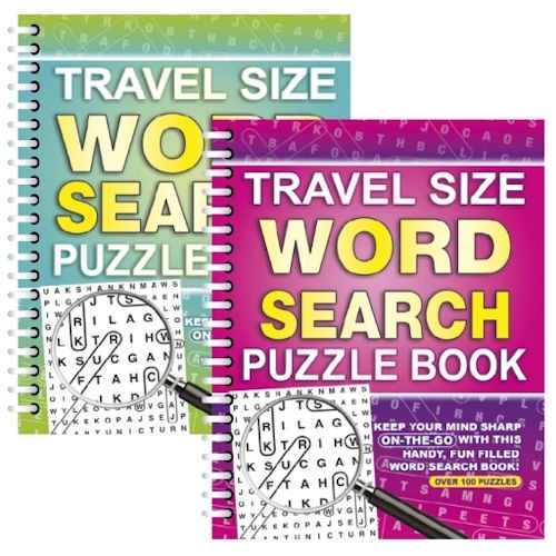 Travel size word search - size,