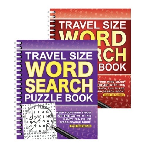 Travel size word - word, spiral